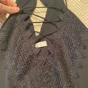 Wayf lace up bodysuit - size medium